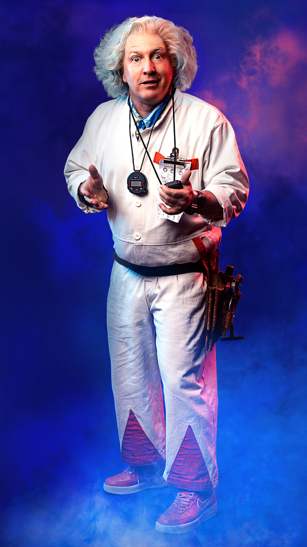 Photos: First Look at Cory English as Doctor Emmett Brown in BACK TO THE FUTURE Image