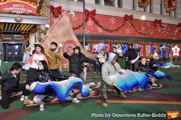 Photos: FUNNY GIRL, A BEAUTIFUL NOISE, and More Rehearse For the Macy's Thanksgiving Day Parade Image