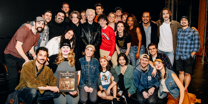 Photos: Graham Nash Visits ALMOST FAMOUS on Broadway Photo