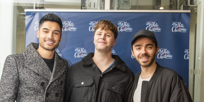 Photos: THE WANTED Bandmates Support Jay McGuiness at WHITE CHRISTMAS Photo