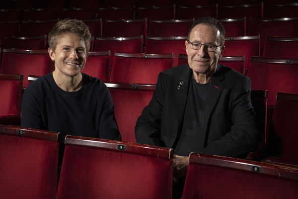 Photos: Peter James Meets George Rainsford, His New Roy Grace, on Stage at Theatre Royal Brighton Image