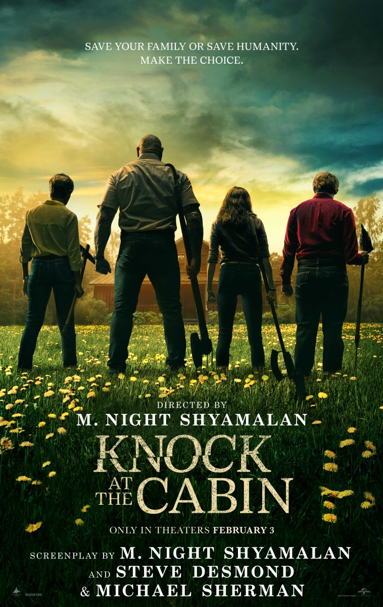 Photo: New KNOCK AT THE CABIN Poster Released Image