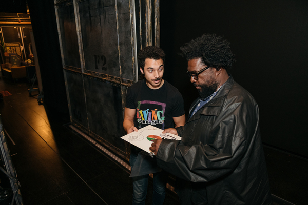 Photos: Questlove Visits ALMOST FAMOUS on Broadway Image