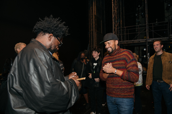 Photos: Questlove Visits ALMOST FAMOUS on Broadway Image