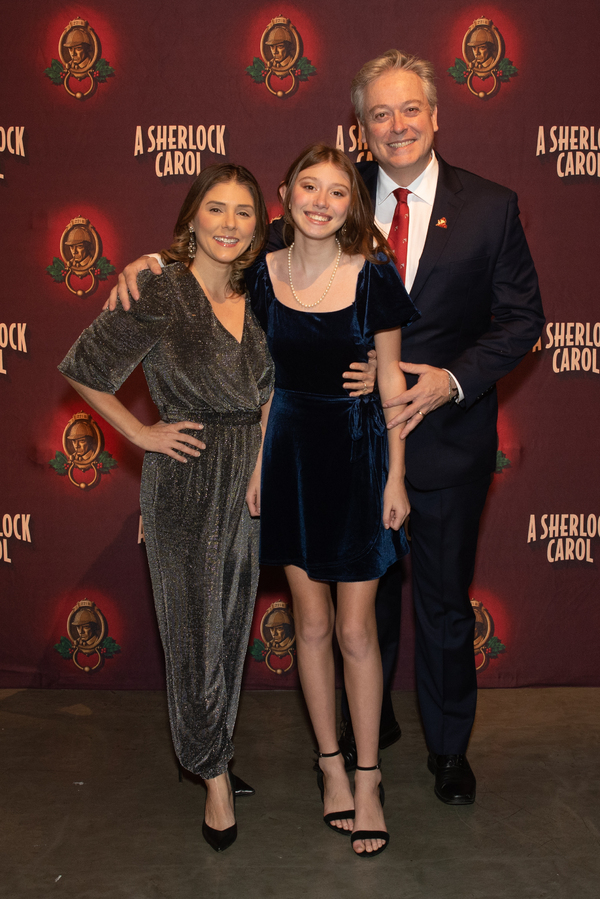 Photos: Go Inside Opening Night of A SHERLOCK CAROL at New World Stages Image