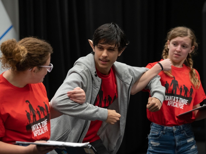 Previews: SANTA'S ZOMBIE APOCALYPSE at Straz' Teco Theatre Image