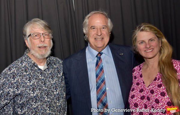Bob Ost, Stewart F. Lane and Bonnie Comley Photo