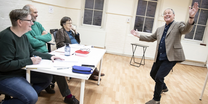 Photos: First Look at Robert Daws in Rehearsals for WODEHOUSE IN WONDERLAND Photo