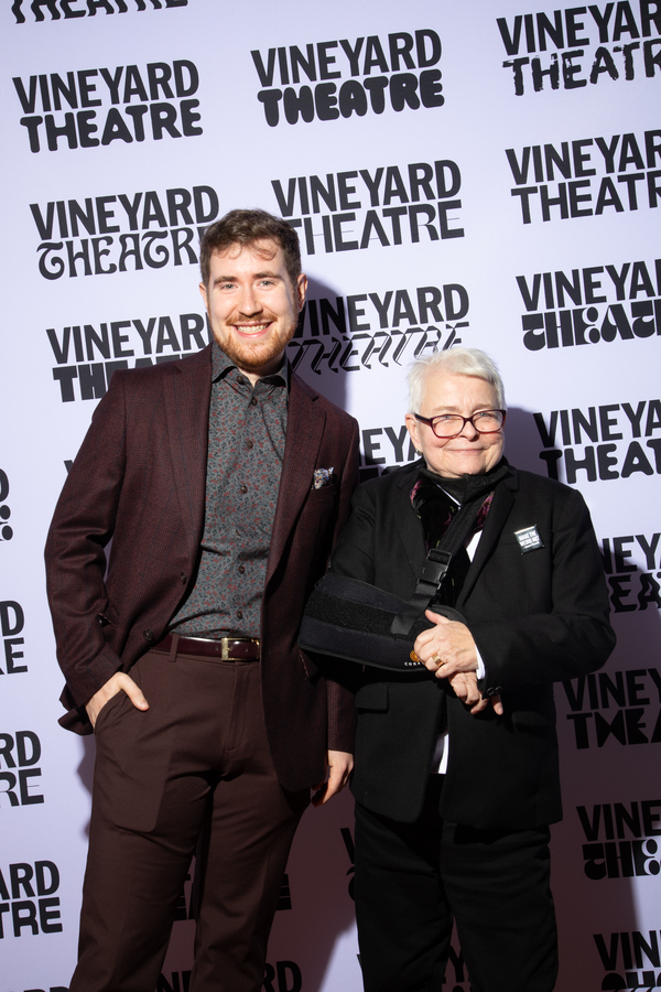 T. Adamson and Paula Vogel Photo