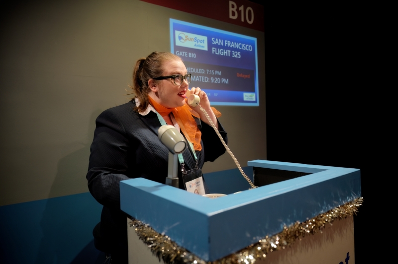 Review: THE FLIGHT BEFORE XMAS from Macha Theatre Works Image