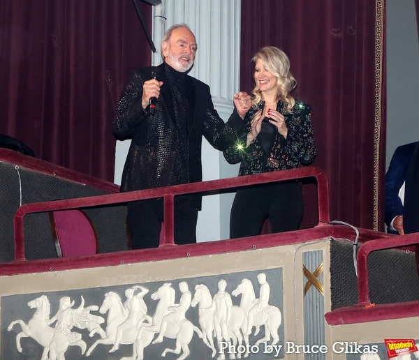 Photos: Neil Diamond Performs and Meets With the Cast at Opening Night of A BEAUTIFUL NOISE Image