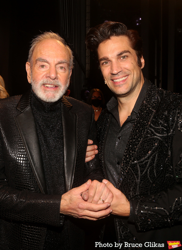 Photos: Neil Diamond Performs and Meets With the Cast at Opening Night of A BEAUTIFUL NOISE Image