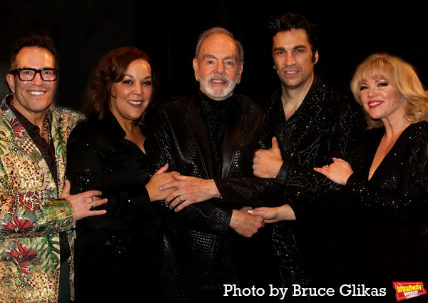 Photos: Neil Diamond Performs and Meets With the Cast at Opening Night of A BEAUTIFUL NOISE Image