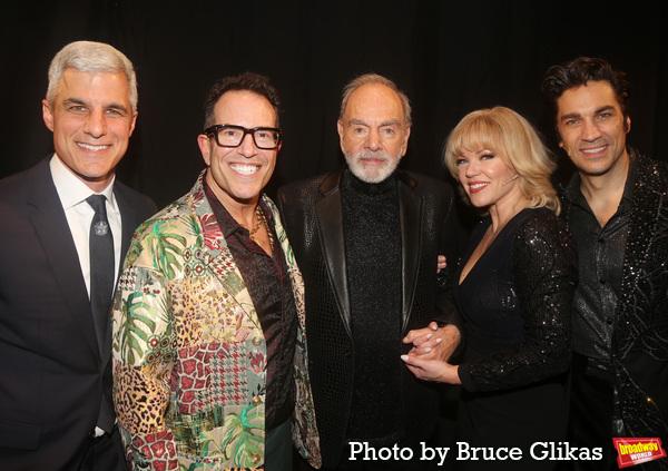 Photos: Neil Diamond Performs and Meets With the Cast at Opening Night of A BEAUTIFUL NOISE Image