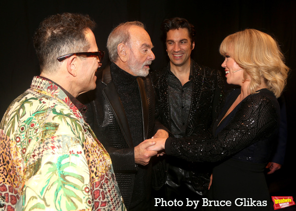 Photos: Neil Diamond Performs and Meets With the Cast at Opening Night of A BEAUTIFUL NOISE Image