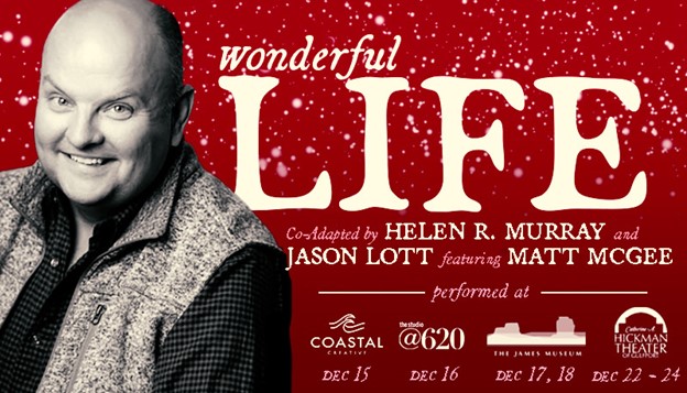 Previews: WONDERFUL LIFE (ONE-MAN SHOW) at American Stage Pop Up 