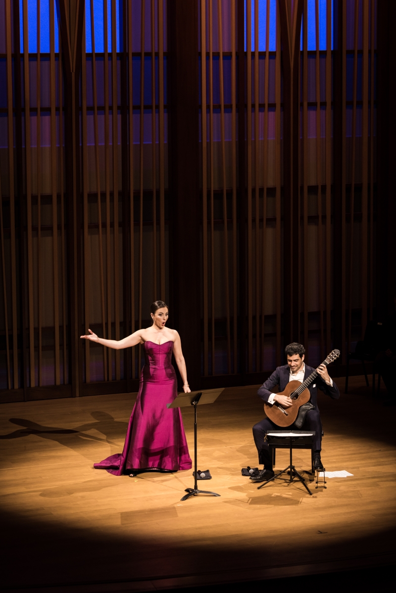Review: ISABEL LEONARD and PABLO SÁINZ-VILLEGAS Together at The Conrad in La Jolla Image