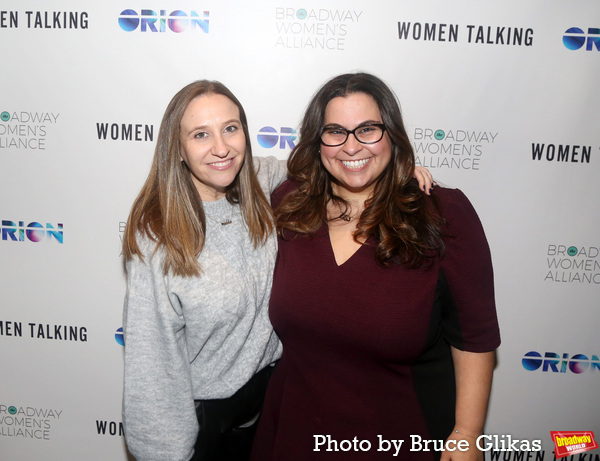 Broadway Women's Alliance Co-Founders Molly Barnett and Diana Salameh  Photo