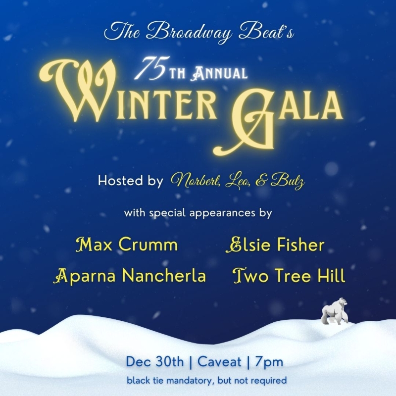 The Broadway Beat Announces First-Ever 75th Annual Winter Gala 