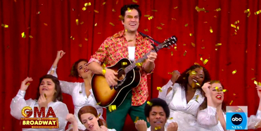 VIDEO: Will Swenson & A BEAUTIFUL NOISE Cast Perform 'Sweet Caroline' on GOOD MORNING AMER Photo