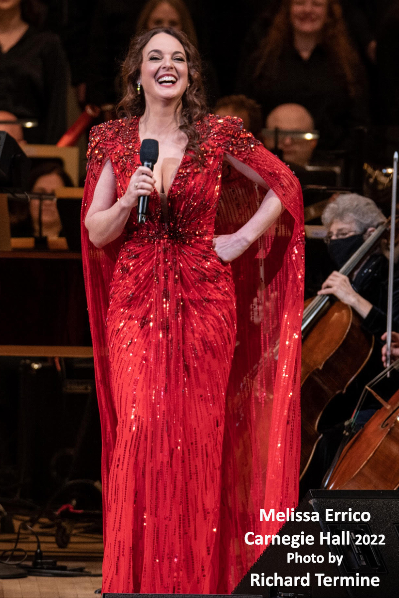 Interview: Melissa Errico Joyously Radiating Her EVERGREEN HOLIDAY At Feinstein's @ Vitello's Image