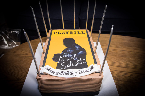 Photos: Wendell Pierce Celebrates His Birthday on Stage at DEATH OF A SALESMAN Image