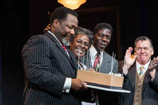 Photos: Wendell Pierce Celebrates His Birthday on Stage at DEATH OF A SALESMAN Image