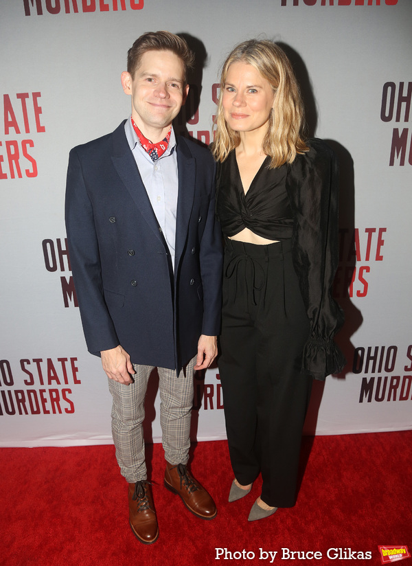 Photos: Stars Walk the Red Carpet for Opening Night of OHIO STATE MURDERS Image