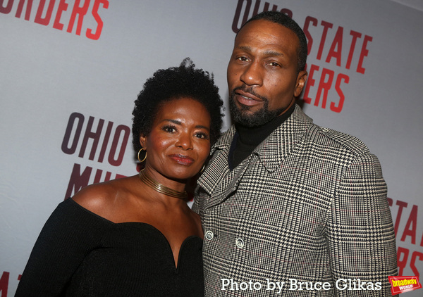Photos: Stars Walk the Red Carpet for Opening Night of OHIO STATE MURDERS Image