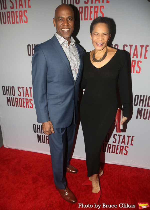 Photos: Stars Walk the Red Carpet for Opening Night of OHIO STATE MURDERS Image