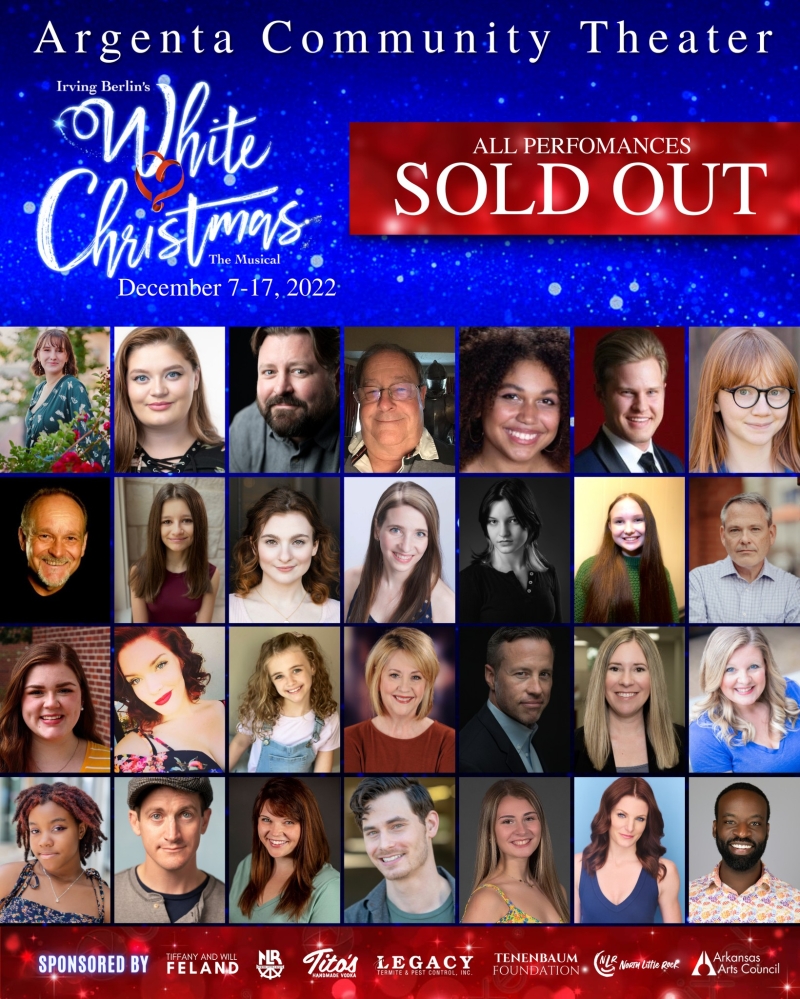 Review: WHITE CHRISTMAS at Argenta Community Theatre Gets You in the Holiday Mood 