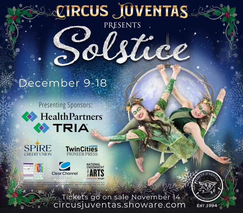 Review: SOLTICE at Circus Juventas  Image