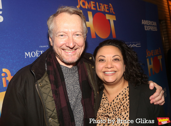 Photos: On the Red Carpet of SOME LIKE IT HOT Opening Night Image