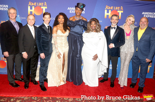 Photos: SOME LIKE IT HOT Cast Strikes a Pose on Opening Night Image