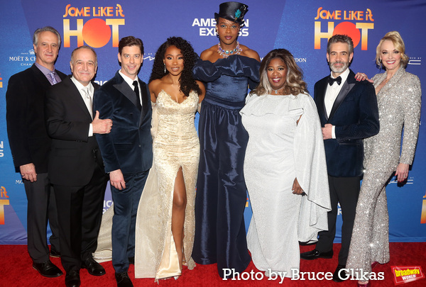 Photos: SOME LIKE IT HOT Cast Strikes a Pose on Opening Night Image