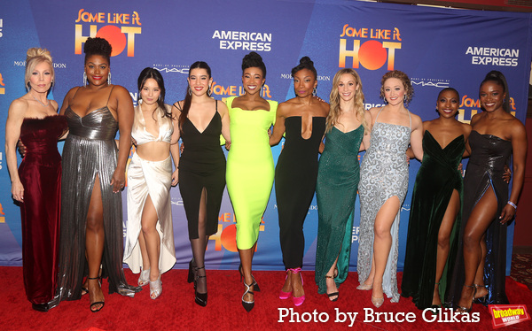 Photos: SOME LIKE IT HOT Cast Strikes a Pose on Opening Night Image