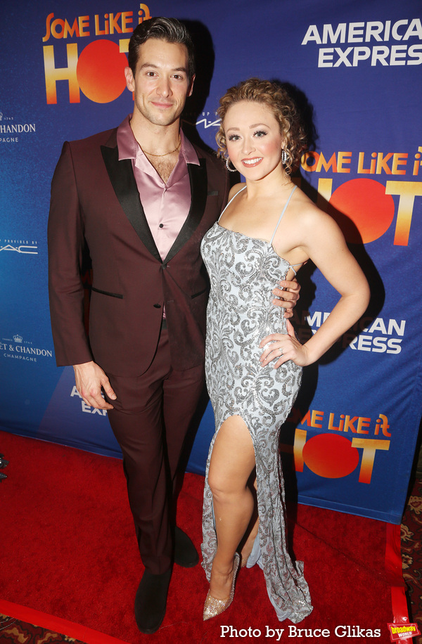 Photos: SOME LIKE IT HOT Cast Strikes a Pose on Opening Night Image