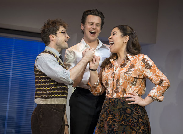 Photos: First Look at Daniel Radcliffe, Jonathan Groff, and Lindsay Mendez in MERRILY WE ROLL ALONG Image