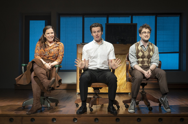 Photos: First Look at Daniel Radcliffe, Jonathan Groff, and Lindsay Mendez in MERRILY WE ROLL ALONG Image