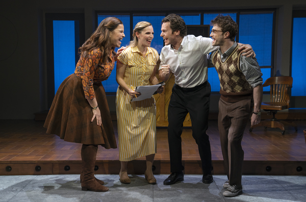 Photos: First Look at Daniel Radcliffe, Jonathan Groff, and Lindsay Mendez in MERRILY WE ROLL ALONG Image