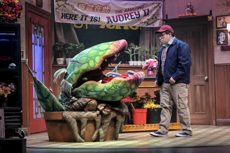 Review: LITTLE SHOP OF HORRORS at TheatreWorks Silicon Valley Takes a New Look at the Campy Cautionary Musical Tale 