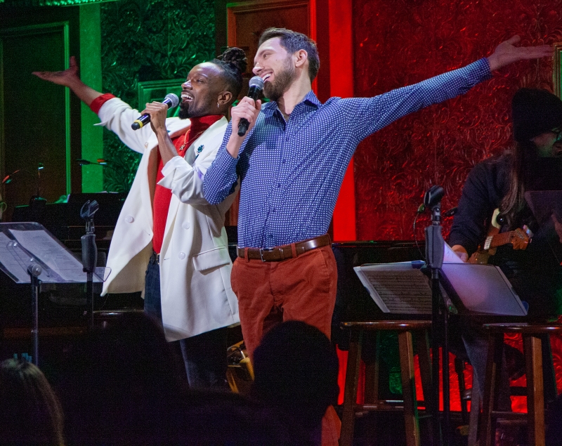 Review: The Staff Serves Food, Frivolity, and Festivity In 54 DOES 54 at 54 Below Image
