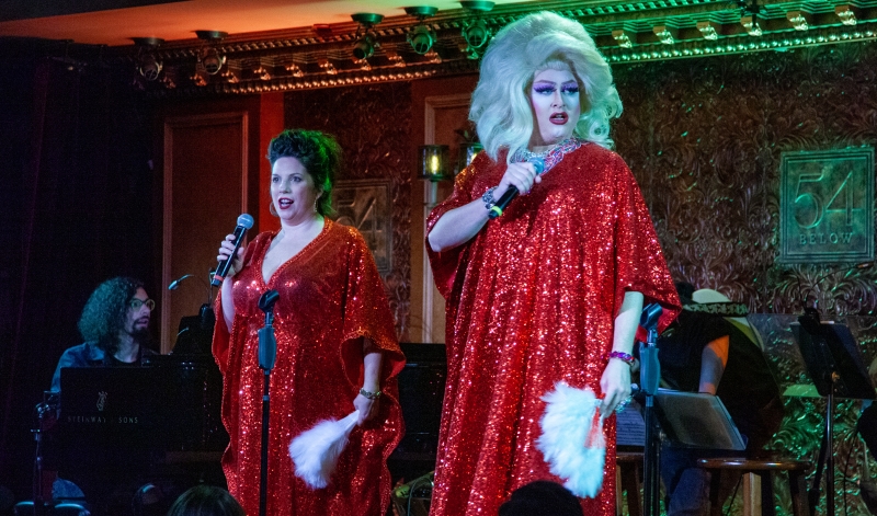 Review: The Staff Serves Food, Frivolity, and Festivity In 54 DOES 54 at 54 Below Image