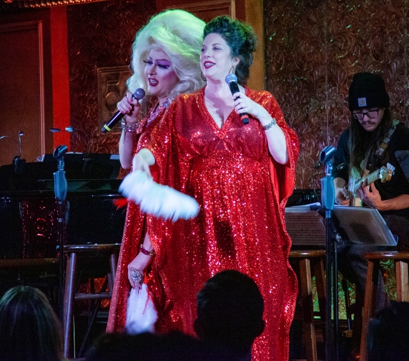 Review: The Staff Serves Food, Frivolity, and Festivity In 54 DOES 54 at 54 Below Image