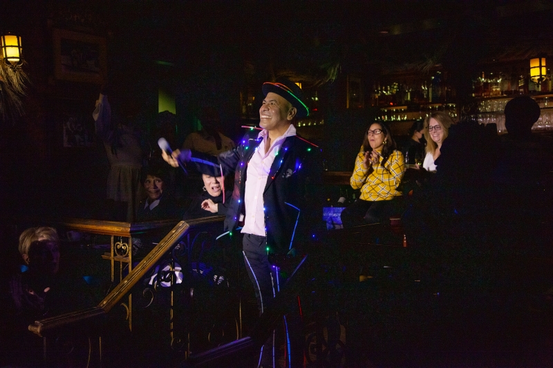 Review: The Staff Serves Food, Frivolity, and Festivity In 54 DOES 54 at 54 Below Image