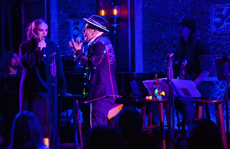 Review: The Staff Serves Food, Frivolity, and Festivity In 54 DOES 54 at 54 Below Image