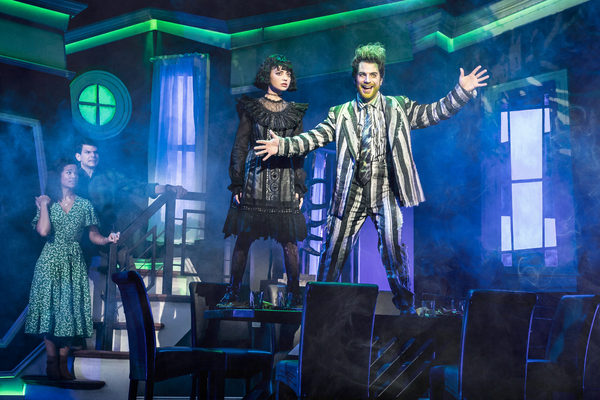 Exclusive: First Look at Justin Collette and the Cast of BEETLEJUICE on Tour Image