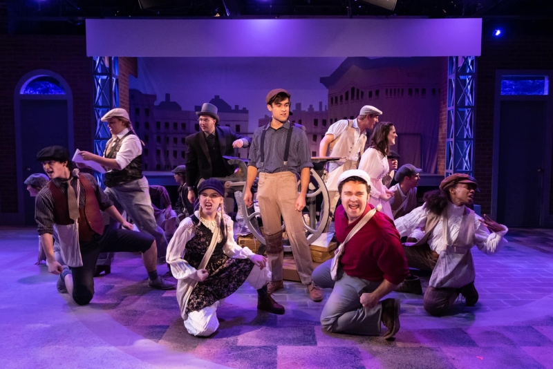 Review: Town Hall's NEWSIES is Striking Image