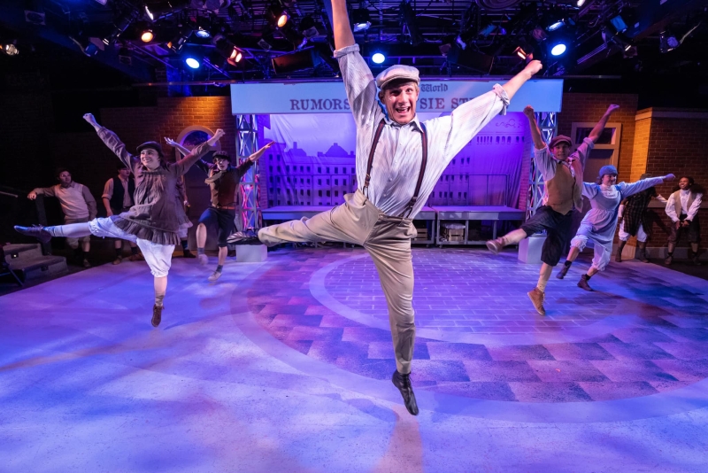 Review: Town Hall's NEWSIES is Striking Image