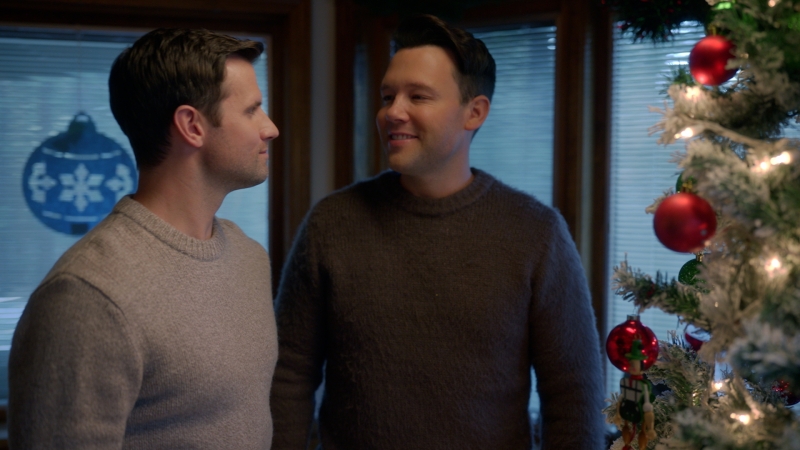 Interview: Kyle Dean Massey & Taylor Frey Talk Starring in A CHRISTMAS TO TREASURE Together Image